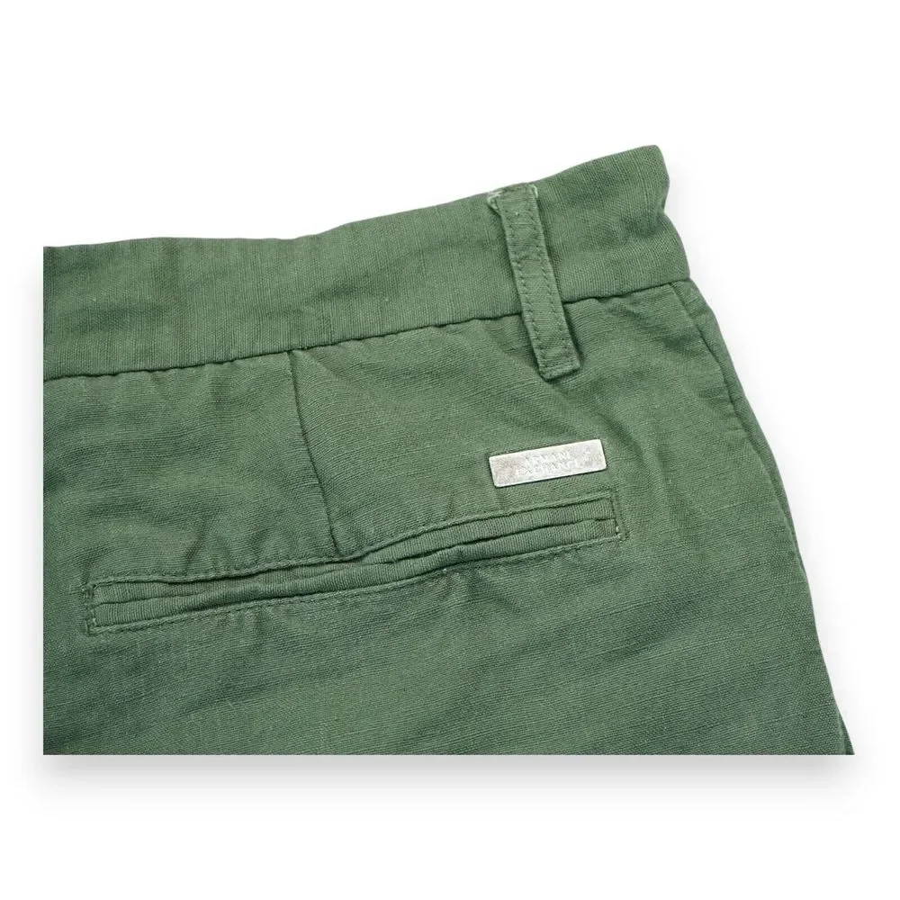 A|X Armani Exchange Men's Modern Utility Pants, Green, 32, MSRP‎ $130 Mid Rise